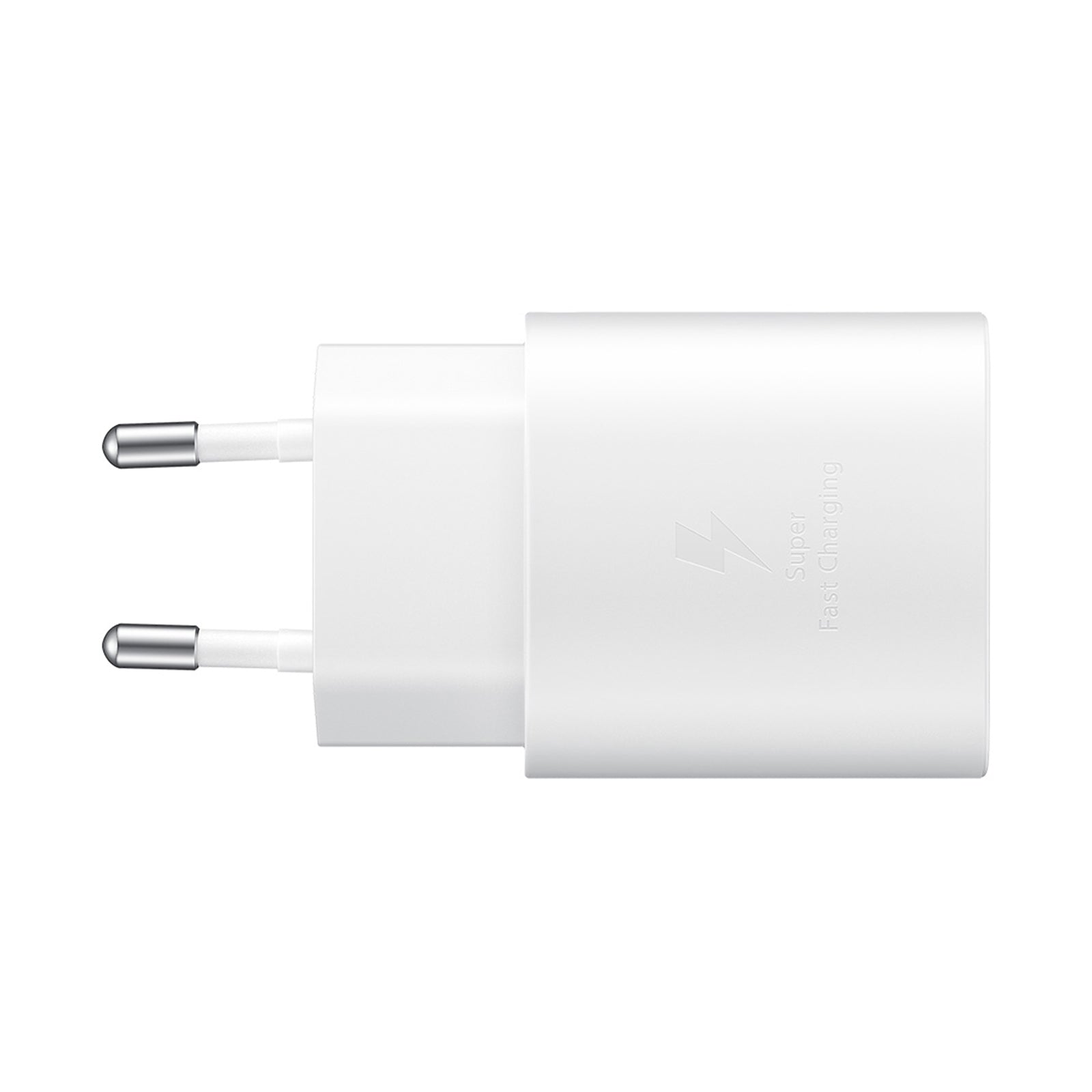 Samsung 25W PD USB-C Adapter 2Pin- White (Original Products)